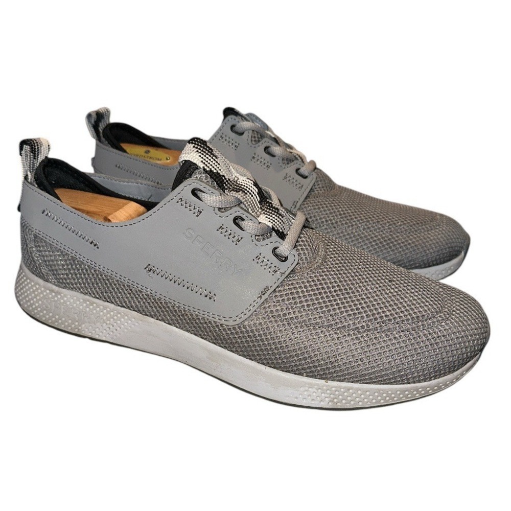 Sperry 7 Seas Sport Cupsole Boat Shoes Mens Size 13 Gray Fishing Water STS23141